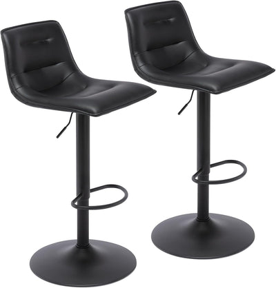 Flash Furniture Vinyl Adjustable Bar Stool Multicolor